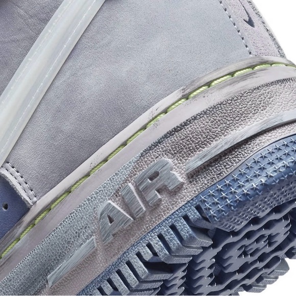 •RARE• Nike Air Force 1 High Utility 2.0 Deep Freeze Women’s 9 High Top Sneakers - Picture 7 of 11